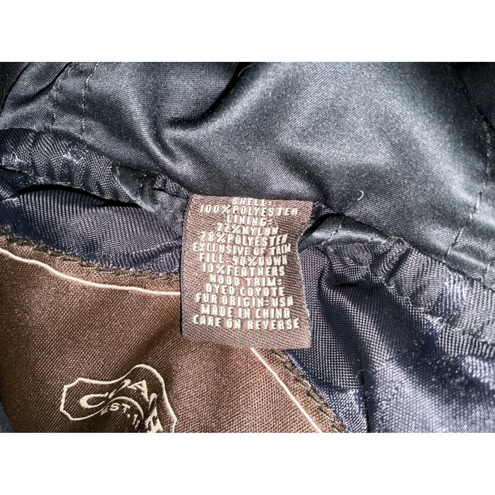 Coach puffer jacket